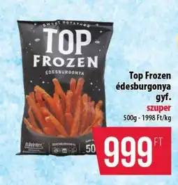 Coop Top Frozen édesburgonya gyf ajánlat