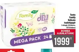 Coop Tento Family Delicate toalettpapír ajánlat