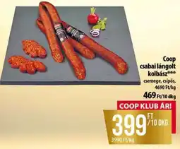Coop Coop Csabai lángolt kolbász ajánlat