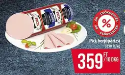 Coop PICK Borjúpárizsi ajánlat