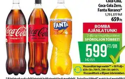 Coop Coca Cola / Coca Cola Zero / Fanta narancs ajánlat