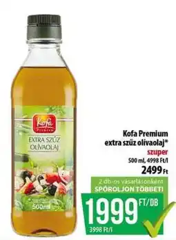 Coop Kofa Premium extra szűz olívaolaj ajánlat