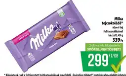 Coop Milka tejcsokoládé ajánlat