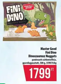 Coop MASTER GOOD FINI DINO DINOSZAURUSZ NUGGETS ajánlat