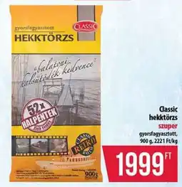 Coop Classic hekk törzs ajánlat