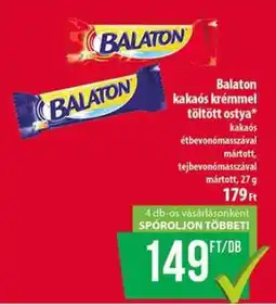 Coop Balaton kakaós krémmel töltött ostya ajánlat