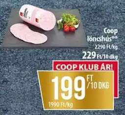 Coop Coop löncshús ajánlat