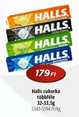Real Halls cukorka többféle ajánlat