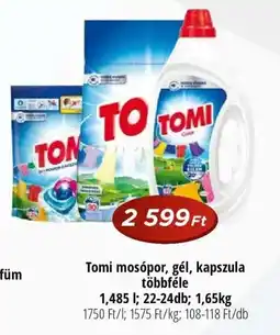 Real Tomi mosópor, gél, kapszula ajánlat