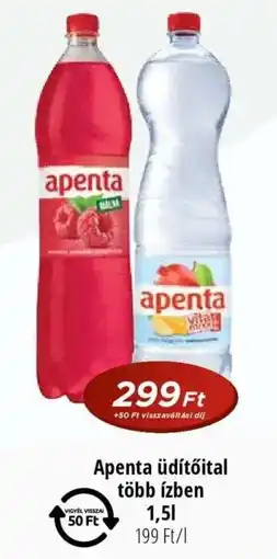 Real Apenta üdítőital több ízben ajánlat