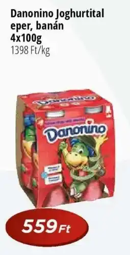 Real Danonino Joghurtital eper, banán ajánlat