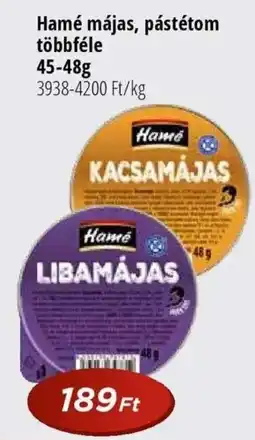 Real Hamé májas, pástétom ajánlat