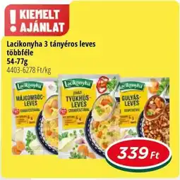 Real Lacikonyha 3 tányéros leves ajánlat
