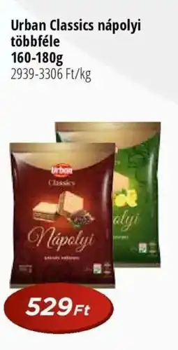 Real Urban Classics nápolyi többféle ajánlat