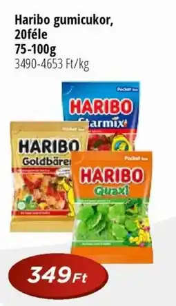 Real Haribo gumicukor, 20féle ajánlat