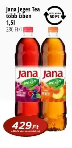 Real Jana Jeges Tea több ízben ajánlat