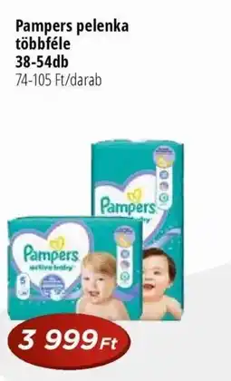Real Pampers pelenka többféle ajánlat