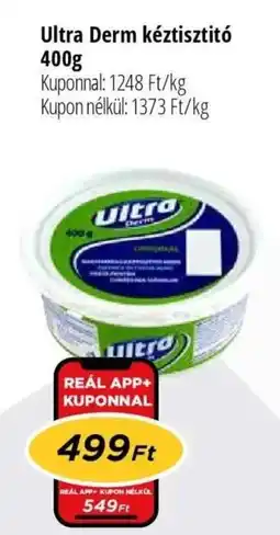 Real Ultra Derm kéztisztitó ajánlat