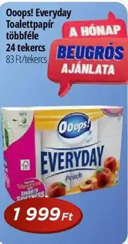 Real Ooops! Everyday Toalettpapír ajánlat