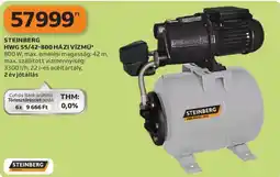 Auchan STEINBERG HWG 55/42-800 HÁZI VÍZMŰ ajánlat
