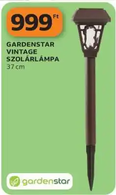 Auchan GARDENSTAR VINTAGE SZOLÁRLÁMPA ajánlat