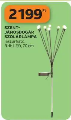 Auchan SZENT-JÁNOSBOGÁR SZOLÁRLÁMPA ajánlat