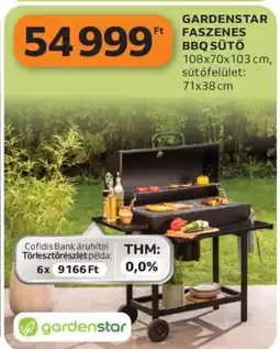 Auchan GARDENSTAR FASZENES BBQ SÜTŐ ajánlat
