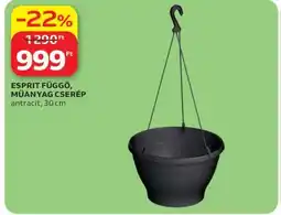 Auchan ESPRIT FÜGGŐ, MŰANYAG CSERÉP ajánlat