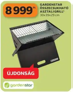 Auchan GARDENSTAR ÖSSZECSUKHATÓ ASZTALI GRILL ajánlat