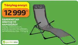 Auchan GARDENSTAR Dönthető Napozóágy ajánlat