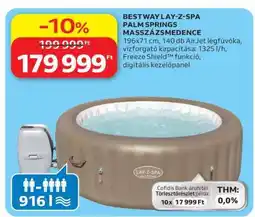 Auchan Bestway Lay-Z-Spa Palm Springs Masszázsmedence ajánlat