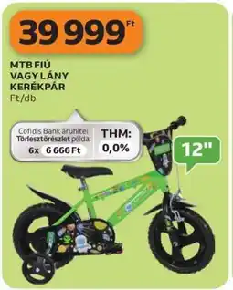 Auchan MTB FIÚ VAGY LÁNY KERÉKPÁR ajánlat
