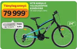 Auchan MTB ANDALO TELESZKÓPOS KERÉKPÁR ajánlat
