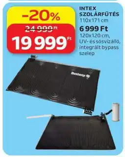 Auchan INTEX SZOLÁRFŰTÉS ajánlat