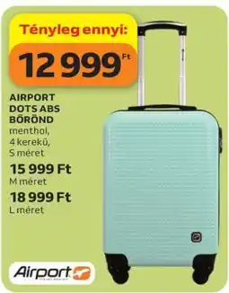Auchan AIRPORT DOTS ABS BŐRÖND ajánlat
