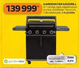Auchan GARDENSTAR GÁZGRILL ajánlat