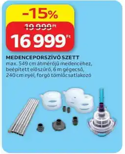 Auchan MEDENCEPORSZÍVÓ SZETT ajánlat