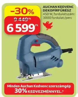 Auchan AUCHAN KEDVENC DEKOPÍRFŰRÉSZ ajánlat