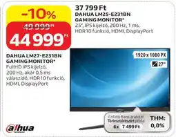 Auchan DAHUA LM25-E231BN GAMING MONITOR ajánlat