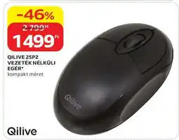 Auchan QILIVE 25P2 VEZETÉK NÉLKÜLI EGÉR ajánlat