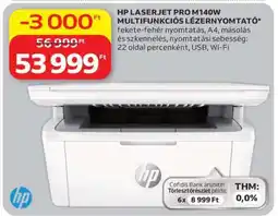 Auchan HP LaserJet Pro M140w Multifunkciós Lézernyomtató ajánlat