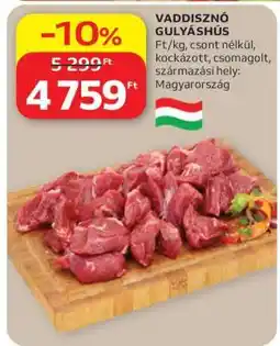 Auchan Vaddisznó gulyáshús ajánlat