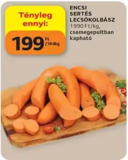 Auchan ENCSI SERTÉS LECSÓKOLBÁSZ ajánlat