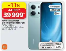 Auchan Xiaomi Redmi 15C Domino Okostelefon ajánlat