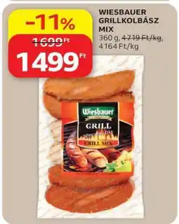 Auchan WIESBAUER GRILLKOLBÁSZ MIX ajánlat