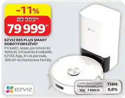 Auchan EZVIZ RE5 Plus Smart Robotporszívó ajánlat