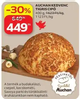Auchan AUCHAN KEDVENC TIGRIS CIPÓ ajánlat