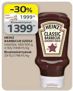 Auchan HEINZ BARBECUE SZÓSZ ajánlat