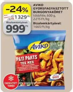 Auchan AVIKO GYORSFAGYASZTOTT BURGONYAKÖRET ajánlat
