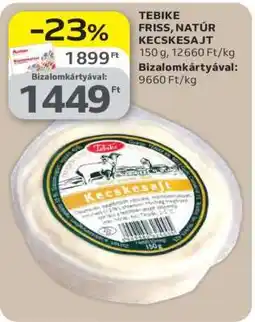 Auchan TEBIKE FRISS, NATÚR KECSKESAJT ajánlat